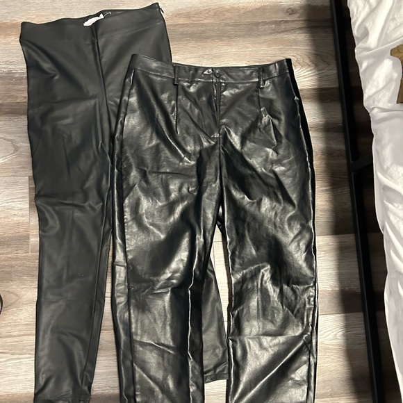 Leather leggings - Picture 2 of 3